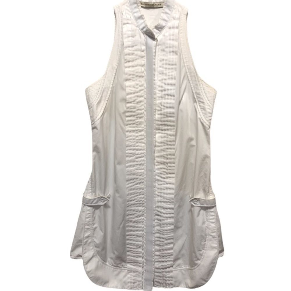 ❤️SOLD❤️BALENCIAGA PARIS Button Down Sleeveless Dress.        |Size:36|